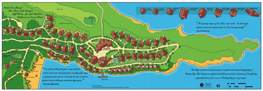 Карта отеля The Abaco Club On Winding Bay Map Guide: Your Insider's Journey to Paradise Found