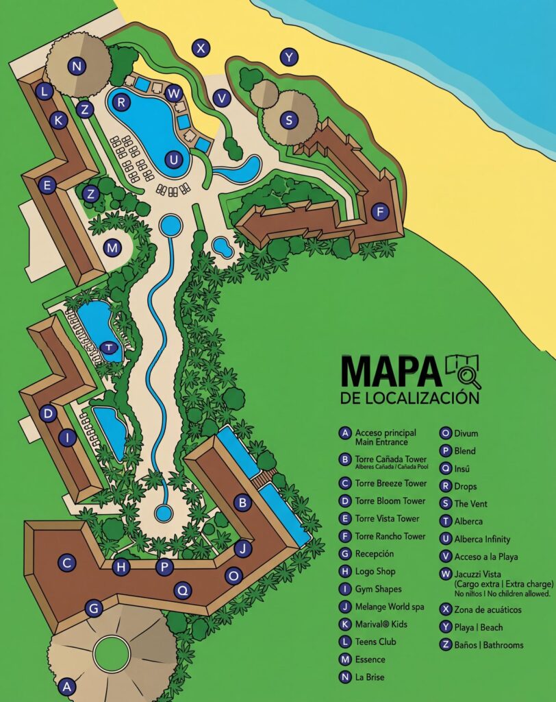 Карта отеля Armony Luxury Resort & Spa Map Guide: Your Insider's Tour to Paradise - Find Your Perfect Spot!