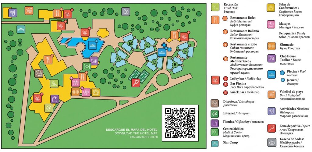 Карта отеля Unveiling Bella Costa By Iberostar: Your Ultimate Insider's Resort Map Guide
