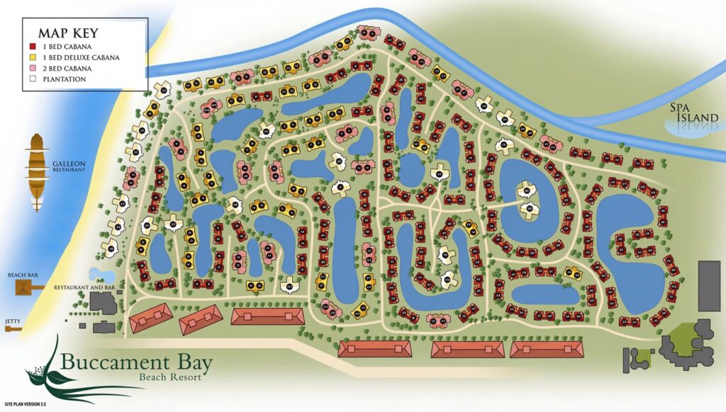 Карта отеля Buccament Bay Resort Map Guide: Uncover Your Perfect Stay & Hidden Gems!