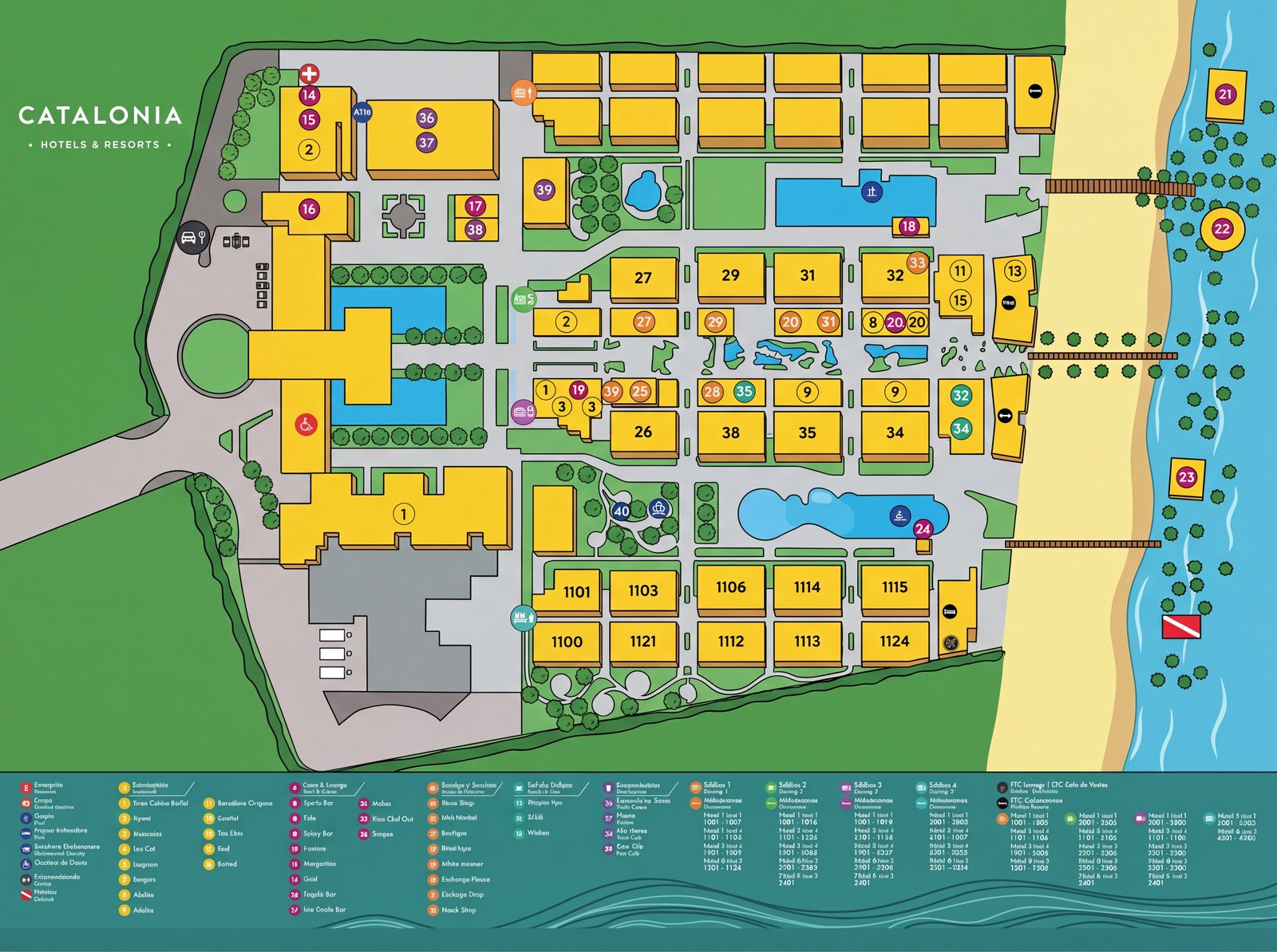 Unveiling Paradise: Your Insider’s Guide to the Catalonia Grand Costa Mujeres Resort Map and Best Stays
