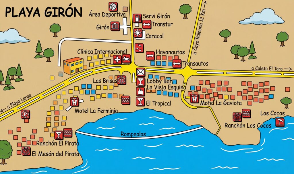Карта отеля Club Playa Girón: Your Insider Map & Unforgettable Cuban Escape!