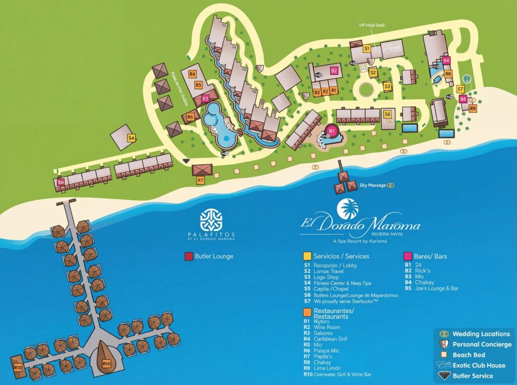El Dorado Maroma Resort Map: Your Insider’s Guide to Riviera Maya Bliss & Overwater Dreams