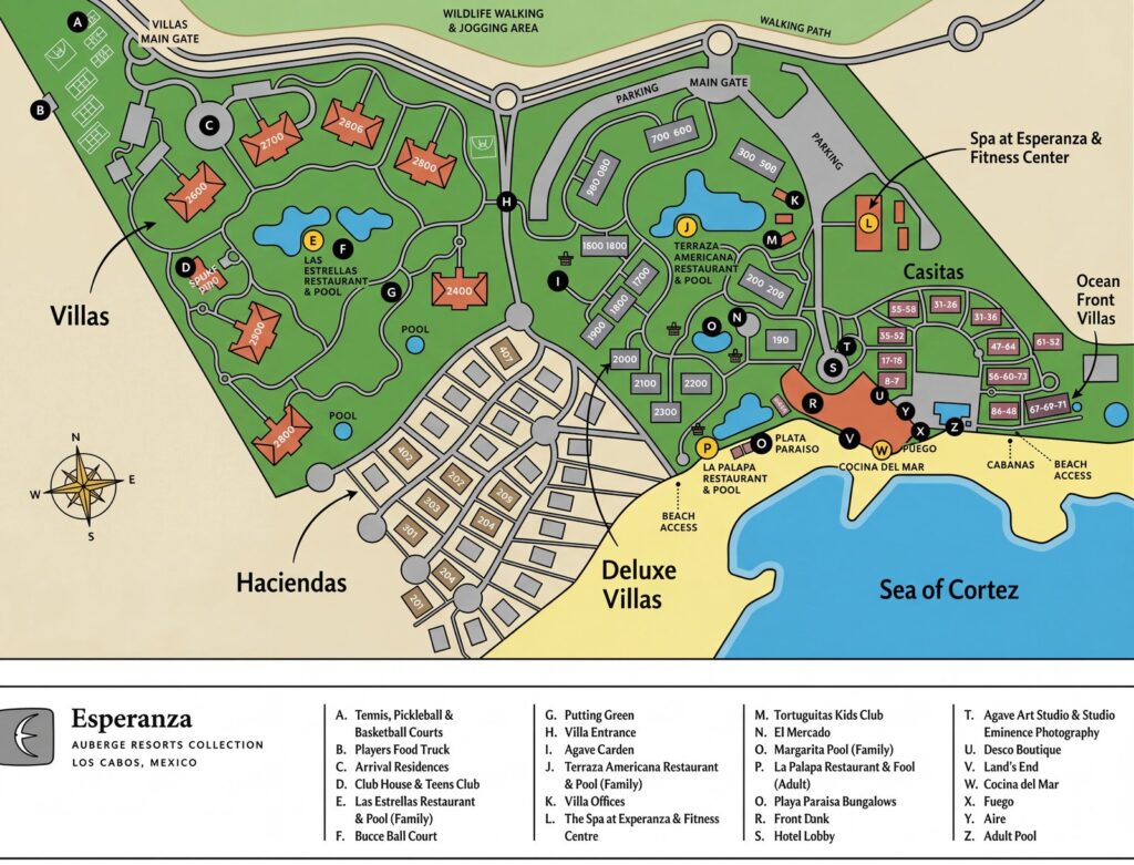 Esperanza Auberge Resorts Collection Map Guide: Unlock Your Dream Los Cabos Escape