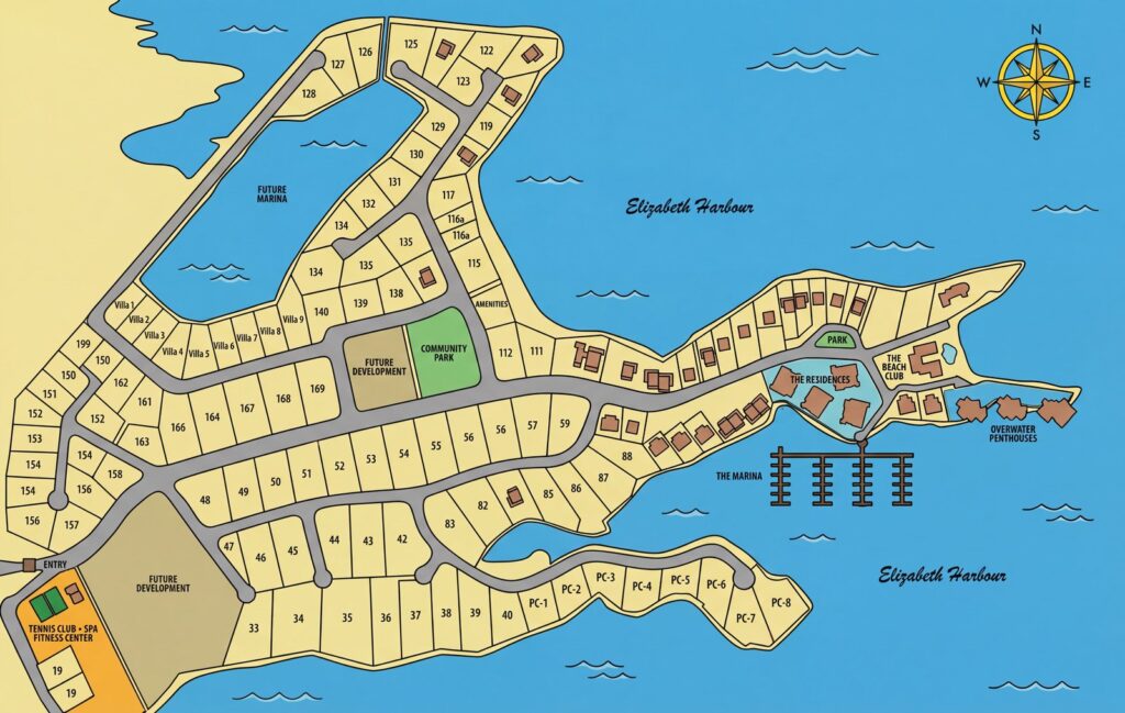 Карта отеля February Point Resort Map Guide: Unlocking Your Luxury Escape from Overwater Penthouses to the Beach Club