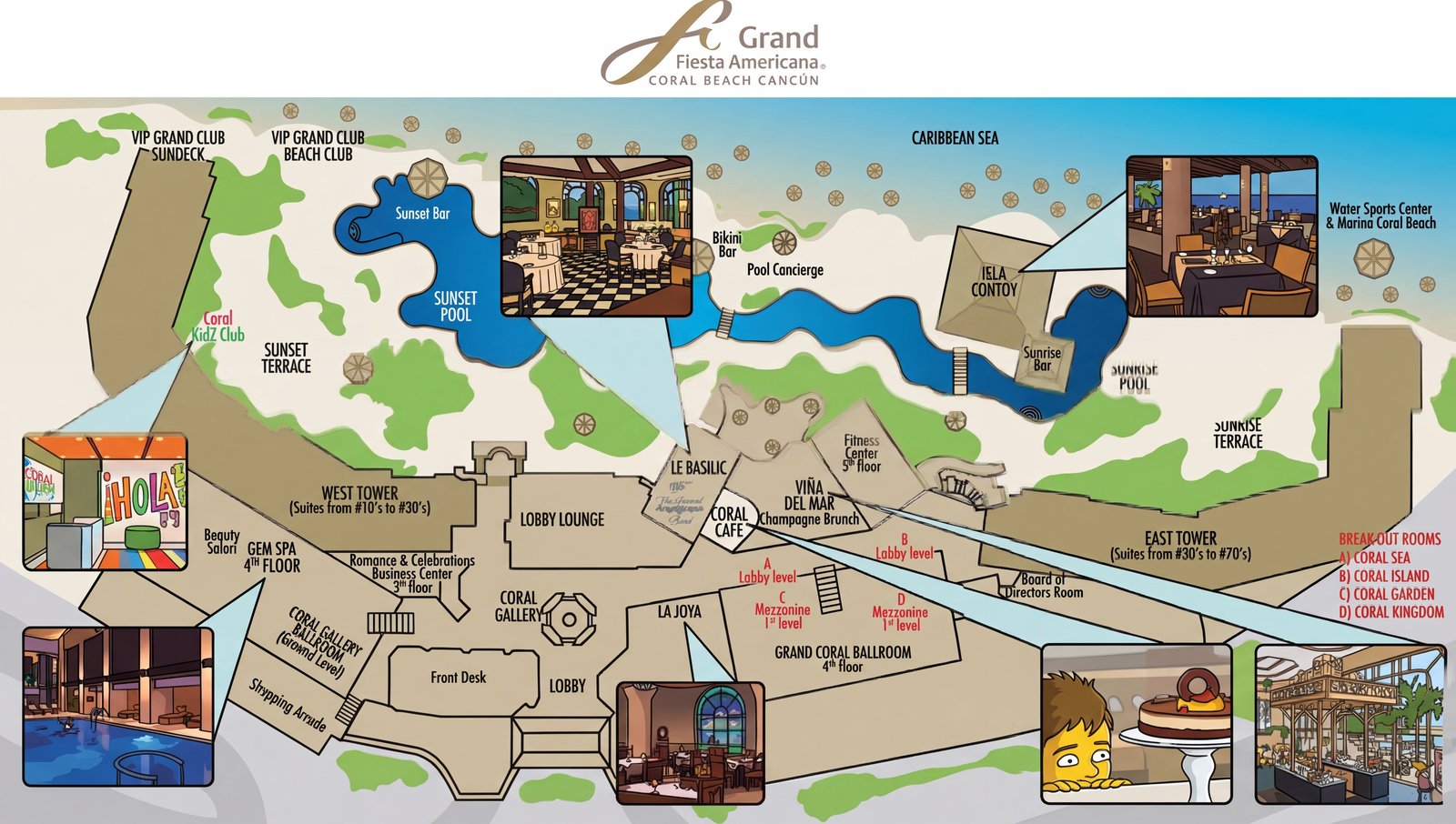 Grand Fiesta Americana Coral Beach: Your Ultimate Insider’s Guide to Cancun’s Luxury Resort Layout