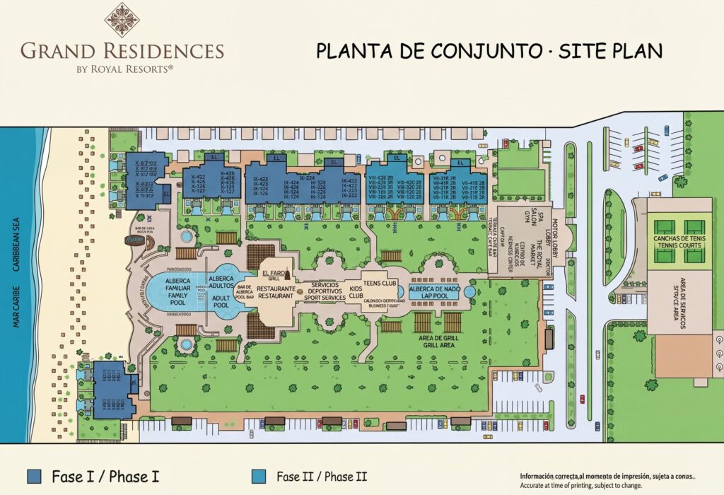 Карта отеля Grand Residences Riviera Cancun Unveiled: Your Essential Insider's Guide & Hotel Map Deep Dive