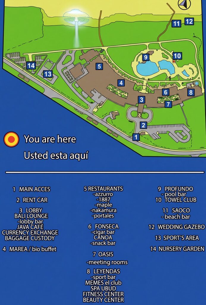 Карта отеля Grand Aston Varadero Beach Resort Map & Insider Guide: Navigating Your Perfect Luxury Escape