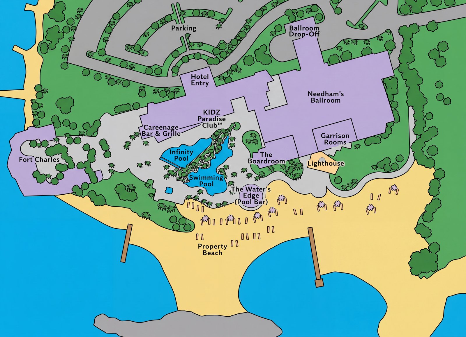 Hilton Barbados Resort Map Guide: Room Selection, Renovations & Insider Tips
