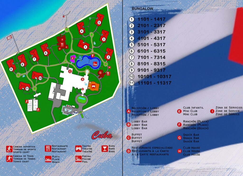 Карта отеля Hotel Playa Paraiso Map Guide: Room Selection, Renovations & Insider Tips
