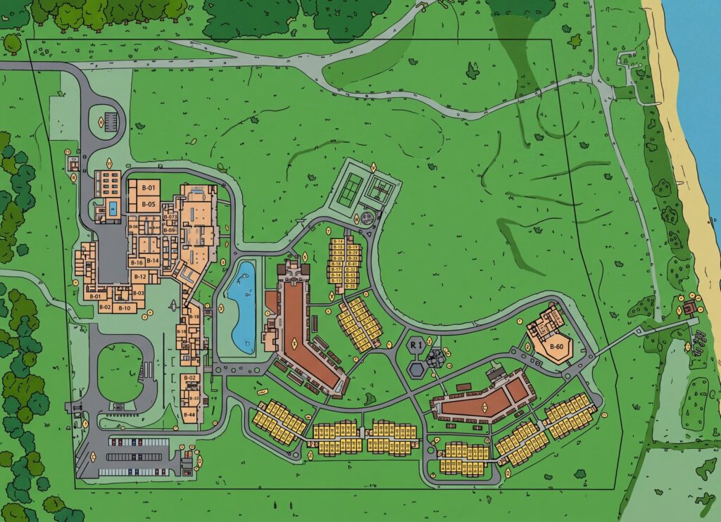 Карта отеля [Hotel Sierra Cristal Map Guide: Room Selection, Renovations & Insider Tips]