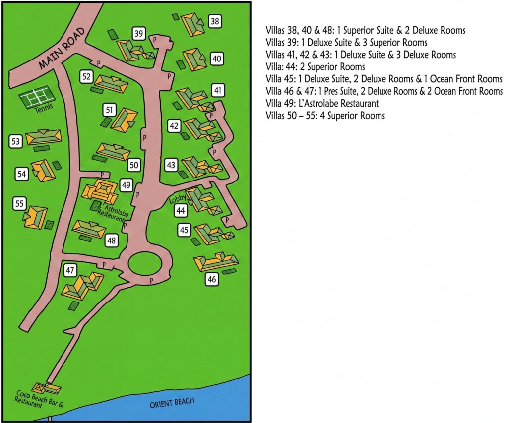 Карта отеля [Htel Esmeralda Resort Map Guide: Room Selection, Renovations & Insider Tips]